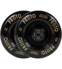 Wheels Proto Full Core Slider 110mm Black 2pcs