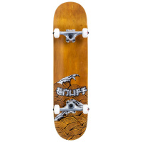 Enuff Big Wave Complete - Brown / Silver - 8" x 32"