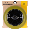 UrbanArtt Civic wheels 115x30mm Black/Army Green 2 pcs