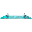 Skateboard Blueprint Home Heart 8.25 "Black / Turquoise