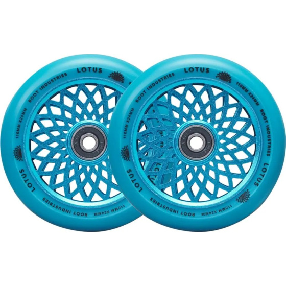 Root Lotus wheels 110x24mm Radiant Blue 2pcs