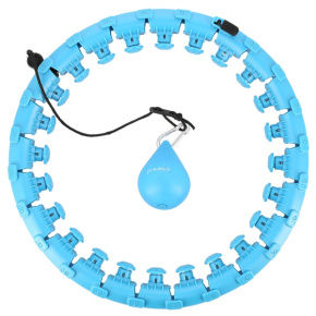 Massage hula hoop HMS HHW01 with weights blue