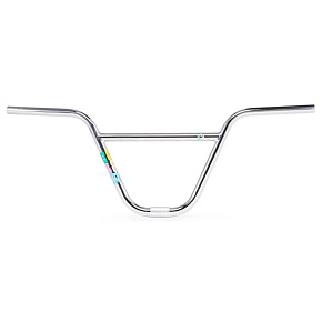 Eclat Morrow 25.4mm BMX Handlebars 2-Piece (10"|Chrome)