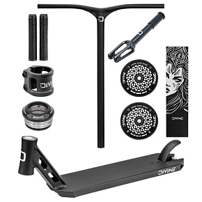 Freestyle Scooter Custom Divine Park ALU Black