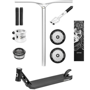Freestyle Scooter Custom Park ALU Silver