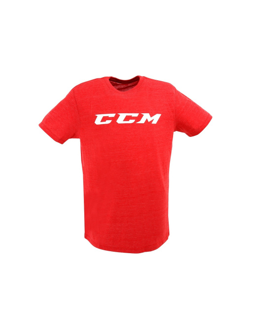 Triko CCM Big Logo Tee S21 JR, Junior, XL, červená