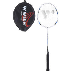 Badminton racket WISH Steeltec 9, blue