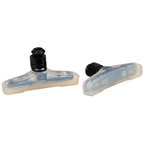 Éclat Force Female BMX Brake Pads BMX (Clear/Midnight Teal)