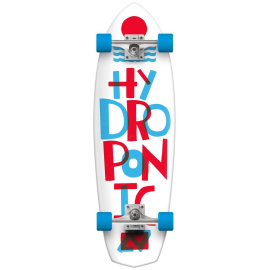 Hydroponic Diamond Complete Cruiser Skateboard (32"|Tip White)