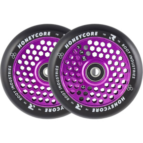 Wheels Root Industries Honeycore black 120mm 2pcs purple