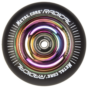 Metal Core Radical 100 mm Rainbow wheel