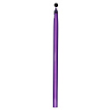 Divine T-bar handlebars standard 700 mm Polished Purple