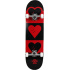 Heart Supply Quadron Logo Skateboard Complete (8.25"|Red)