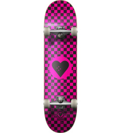 Heart Supply Round Logo Skateboard Set (7.75"|Checks)