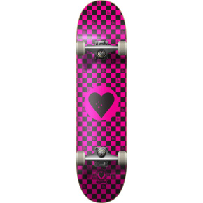 Heart Supply Round Logo Skateboard Set (7.75"|Checks)