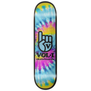 Vol.1 Checker Skateboard Deck (8"|Dye Logo)