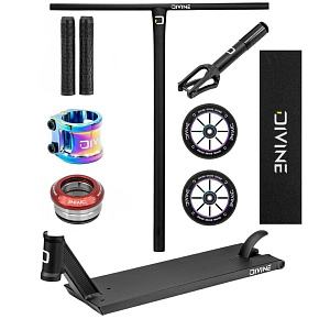 Freestyle Scooter Custom Divine Street 6" 560 mm Black