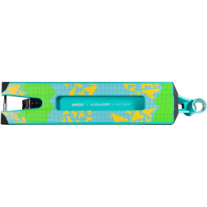 Board Antics Gallery 5.0 "495mm turquoise + griptape free