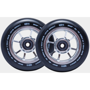 Wheels North Signal 110mm silver 24mm