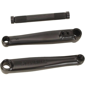 Stolen Talon V2 3-Piece 48-Spline BMX Crank (175mm|Black)