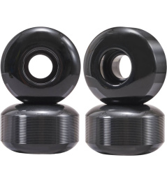 Essentials Black Skateboard Wheels 4-Set (53mm|99A)