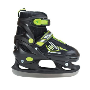 NH 7104 AND GREEN CHILDREN'S ICE SKATES NILS EXTREME