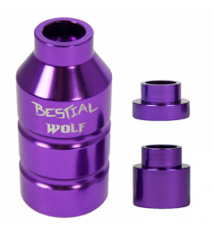 Bestial Wolf peg purple