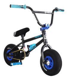 Wildcat Venom 2A Mini BMX Bike (Black/Blue|No Brakes)