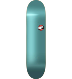 RAD Blank Logo Skate Board (8"|Teal Maple)