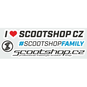 Scootshop.cz X Divine XS sticker sheet