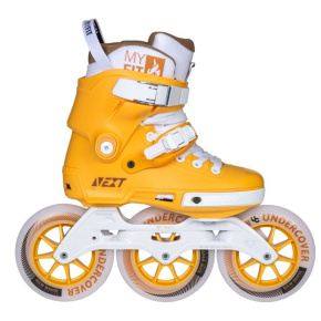 Roller skates Powerslide Next Mustard 125 Trinity