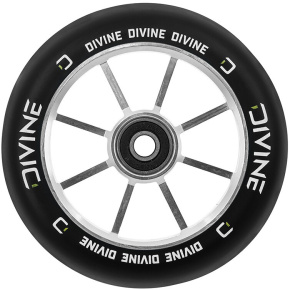 Divine Spoked wheel 110 mm silver