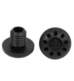Root R2 Black ends for aluminum handlebars.