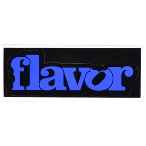 Sticker Flavor Blue