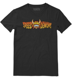 Speed Demons T-Shirt (L|Hot Shot Black)