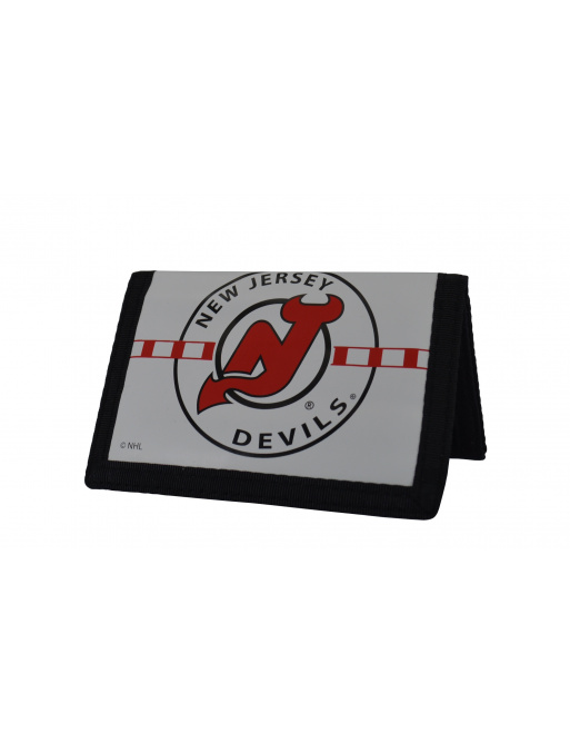Peněženka JFSC NHL Nylon Wallet Circle, New Jersey Devils