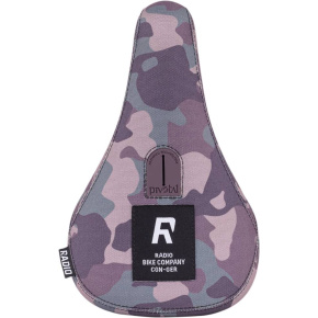 Radio Team Fat Pivotal BMX Saddle (Grey Camo)