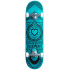 Skateboard Blueprint Home Heart 8.25 "Black / Turquoise