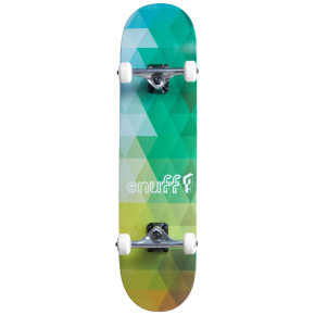 Enuff Geometric Skateboard Set (8"|Green)