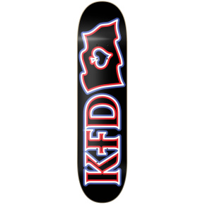 KFD Logo Flagship Skate Board (8"|Patriot)