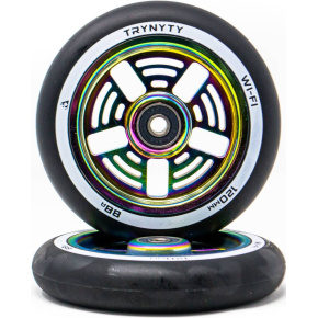 Wi-Fi Wheels for Scooter 2-Pack (120mm|Oil Slick)