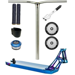 Freestyle Scooter Custom Divine X Union X Ethic Pandemonium 460 mm Blue