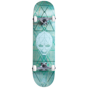 Enuff Geo Skull Skateboard Set (8"|Green)