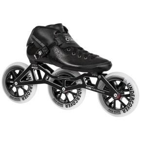 Roller skates Powerslide Core Performance Black 3x125 Wide