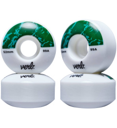 Verb Dip Skate Wheels 4-Pack (52mm|Marbel Mint)