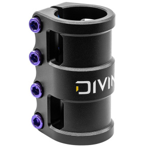 Divine SCS black / purple bolt M6 Alu