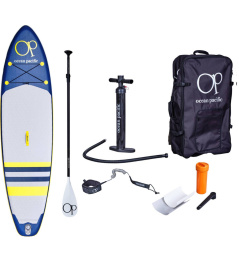 Ocean Pacific Malibu All Round 10'6 Inflatable Paddleboard (Blue)