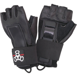 Triple Eight Hired Wrist and Hand Protectors (S)