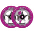 Proto Sliders Starbright Scooter Wheels 2-Pack (Purple On Raw)