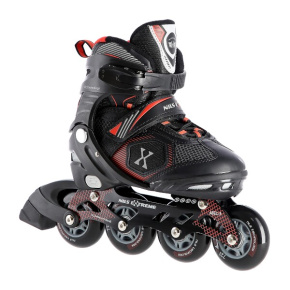 Roller skates NILS Extreme NA9080, red